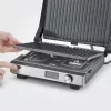 Kontaktný gril Severin KG 2380 čierny strieborný 2000W nerez