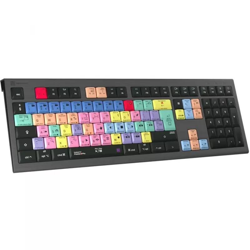 Logickeyboard LKB-PPROCC-A2M-UK klávesnica USB QWERTY anglická čierna (LKB-PPROCC-A2M-UK)