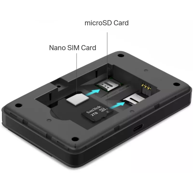 4G LTE mobilný Wi‑Fi router TP‑LINK M7352 150Mbps — prenosný hotspot so slotom microSD