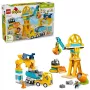 LEGO DUPLO 10476 3-in-1 Stavenisko a vozidlá