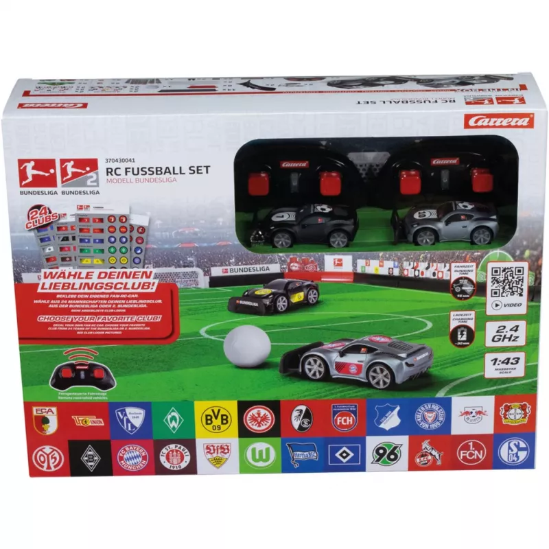 Carrera Bundesliga - 2,4 GHz RC futbalová sada (370430041)