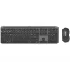 Logitech Signature Slim Combo MK950 - sada klávesnice a myši - 100% - Full-Size - bezdrôtová - Bluetooth 5.1 LE - QWERTY - španielska - grafitová (920-012486)
