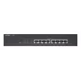 Lancom GS-1208P, Unmanaged, Gigabit Ethernet (10/100/1000), Power over Ethernet (PoE), racková inštalácia, 1U