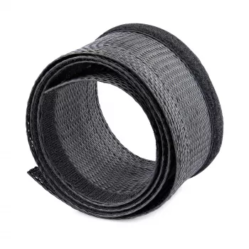 StarTech.com 3 m káblový kryt na suchý zips - skracovateľný - vysoko odolný káblový kryt - 3 cm priemer - sieťovaný káblový kryt - manažment káblov /