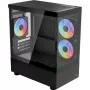 Skriňa pre počítač Micro/Mini-ITX AEROCOOL Geh Viewport Mini-G-BK-v4 ARGB čierna