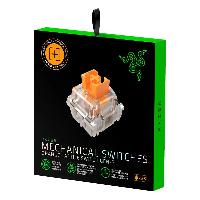 Key Switch Razer RC21-02040300-R3M1 oranžový priehľadný 36 ks