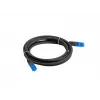 Sieťový kábel LANBERG PCF6A-10CC-0150-BK Cat6a S/FTP RJ-45 1,5 m čierny