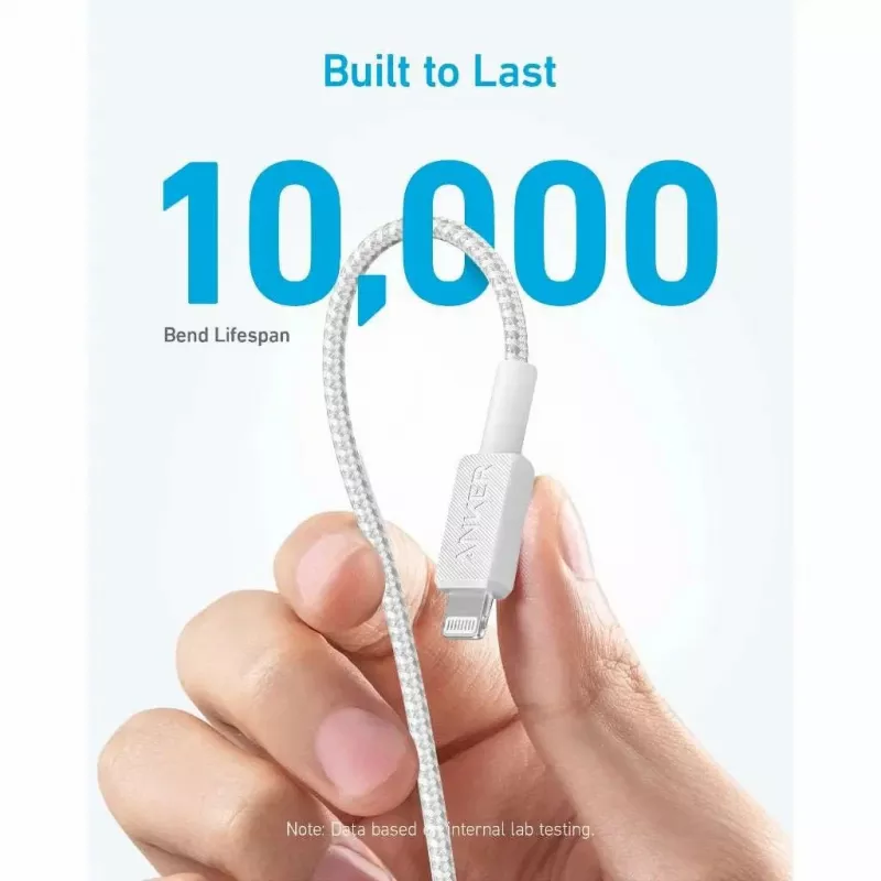 Kábel Anker 322 0,9 m Lightning na USB-C 30 W