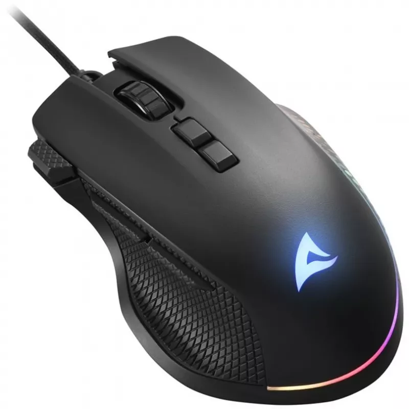 Sharkoon myš Shark Force 3 optická 8 tlačidiel 12.800DPI čierna