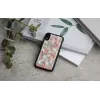 Puzdro na telefón iKins pre iPhone XR — diamantový vzor, čierna