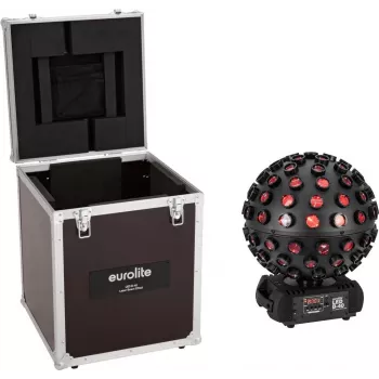LED efektové svetlo EUROLITE B-40 HCL MK2 čierna — kompaktný scénický/blinder reflektor, RGB+UV LED, DMX ovládanie