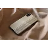 Puzdro na smartphone man and wood pre iPhone X/XS – Vintage Olive čierna