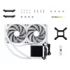 TRYX PANORAMA 280 procesorové kvapalinové chladenie kit 14 cm biela 1 ks