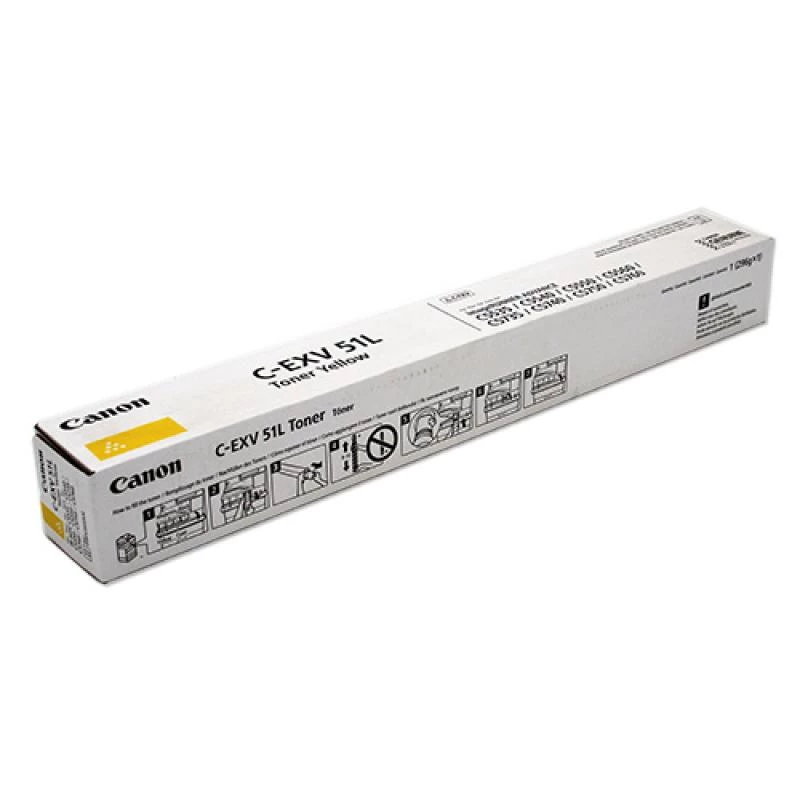 Canon C-EXV51 tonerkartuša originálna žltá
