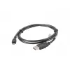 Lanberg CA-USBM-10CC-0010-BK USB kábel USB 2.0 1 m Micro-USB B USB A čierny