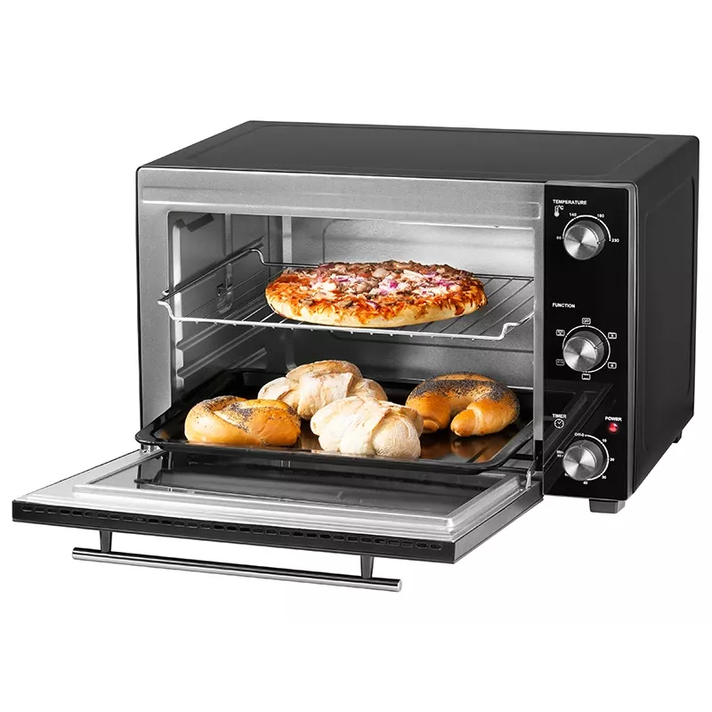 LAFE HeatMaster PIW-005 elektrická rúra, 48 L, 1800 W, teplovzdušná, otočný ražeň