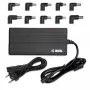 Napájací zdroj IBOX IUZ90WA 90 W, vstup 100–240 V, výstup 4,5 A, nastaviteľné napätie, pre interiér, čierny