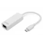 Digitus DN-3024 USB 3.0 adaptér 20 cm 1x USB-C na 1x RJ45 tienený