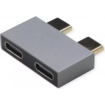 ROLINE USB3.2Gen1 adaptér 2x C - ST/BU - adaptér - digitálny/dátový (12.03.2945)