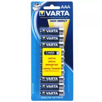 Varta High Energy AAA 10-pack - jednorazová batéria - alkalická - 1,5 V - 10 kusov - AAA