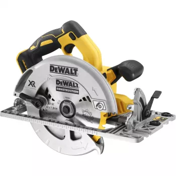 Kotúčová píla DeWALT DCS572NT — 18 V Li‑Ion, bezkartáčová, 184 mm kotúč, 58 mm hĺbka rezu (90°), 57° sklon
