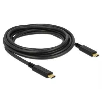 USB kábel DeLOCK 83325 USB 2.0 3 m USB-C čierny