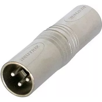 Neutrik NA3MM - audio invertorový adaptér - XLR3 (M) na XLR3 (M) (NA3MM)
