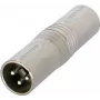 Neutrik NA3MM - audio invertorový adaptér - XLR3 (M) na XLR3 (M) (NA3MM)