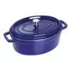 Liatinový kochlík Staub 4,25 L, 29 cm, modrý