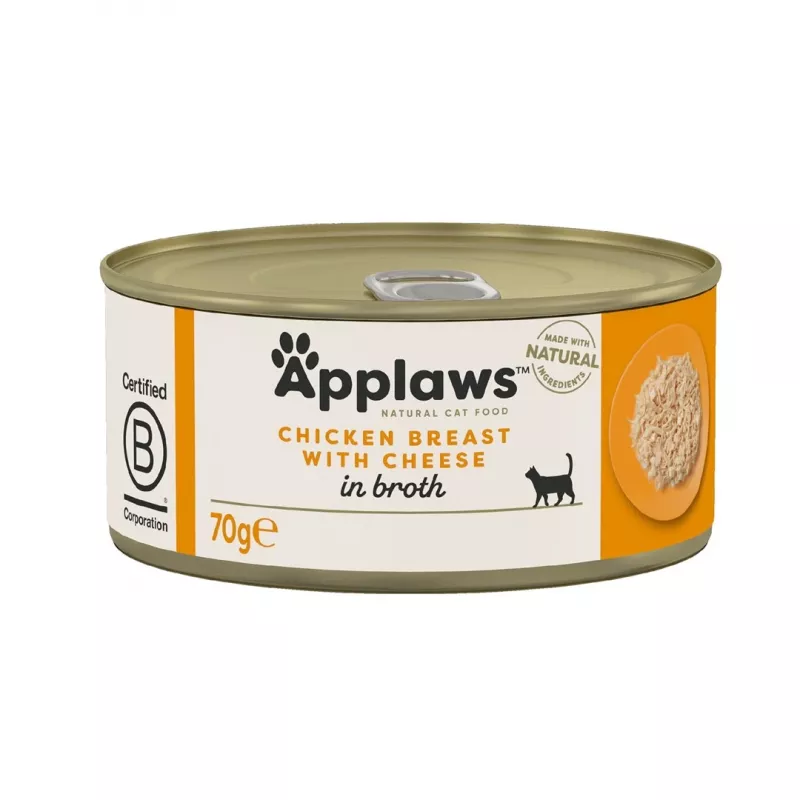 APPLAWS kuracia prsia so syrom – mokré krmivo pre mačky – 70 g