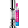 Sodastreamer SodaStream Ensō nerezová oceľ strieborná 114 mm šírka 226 mm hĺbka 422 mm výška