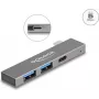 DeLOCK 3 portový štíhly USB hub DeLOCK USB Type-C 5 Gbps 2 x Type-A