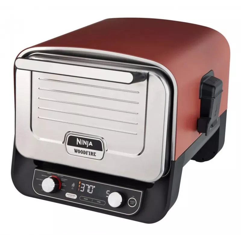 Ninja Woodfire OO101EU elektrická vonkajšia rúra, pec na pizzu a udiareň, 2400 W
