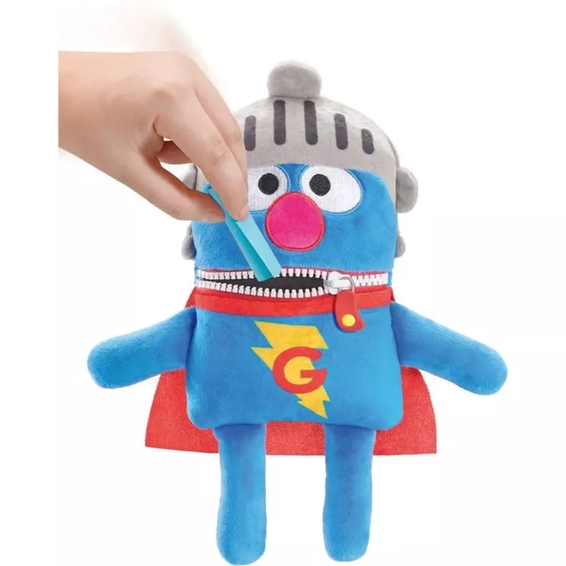 Sesame Street: Sorgenfresser Super-Grobi, plyšová hračka 34 cm