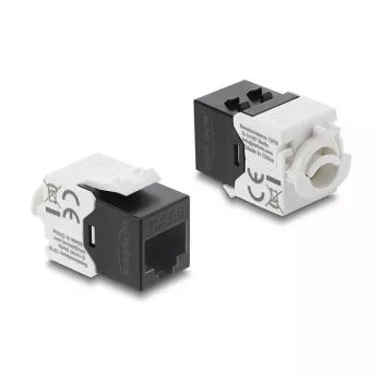 Delock 90794 Keystone modul RJ45 na LSA Cat.6 UTP, so zaisťovacou svorkou, bez sťahovacích pásikov