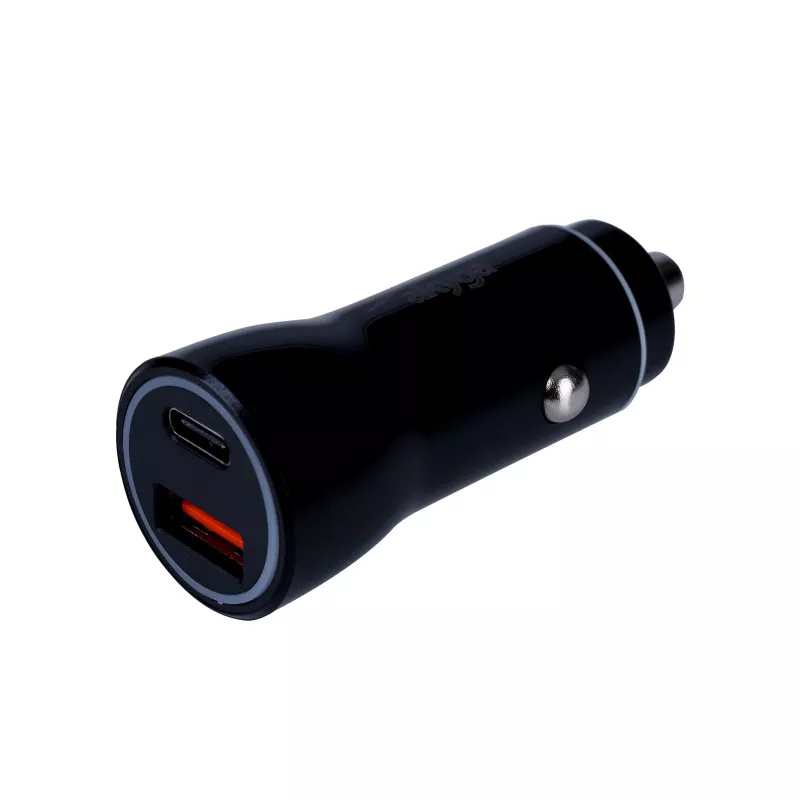 Auto nabíjačka 12/24V Akyga AK-CH-16 36W USB-A + USB-C PD Quick Charge 3.0 5-12V / 1,5-3A čierna