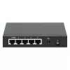 Gigabit 5xPoE Passthrough Switch, napájaný cez PoE alebo AC, 68W