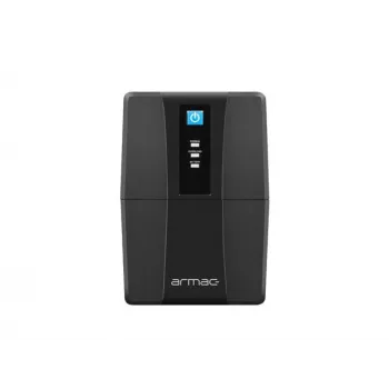 UPS ARMAC HL/850E/LED/V2 — Line-Interactive 0,85 kVA, 480 W, 12V 7Ah batéria, 2× Type-E zásuvky, AVR, 40 dB