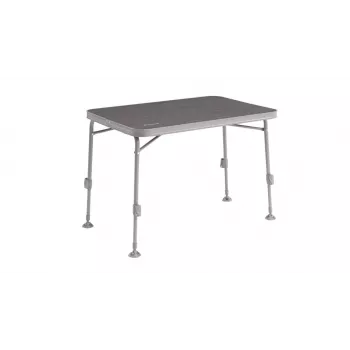 Stôl Outwell Coledale M sivý — hliníková doska a konštrukcia, 680×1000 mm, výška 56 cm