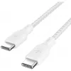 USB kábel Belkin BOOST CHARGE USB 2.0 2m USB C biely
