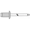 Nit GESIPA 1455055 Al/A2 5×25 mm, rozsah zovretia 15,0–20,0 mm, balenie 250 ks