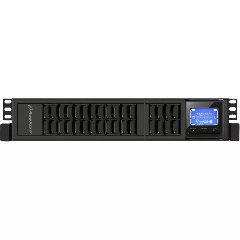 PowerWalker VFI 2000CRM LCD dvojitá konverzia (Online) 2 kVA 1600 W 4 AC výstupy