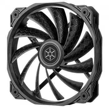 Ventilátor SILVERSTONE SST-SF160B 160mm čierny axiálny ventilátor