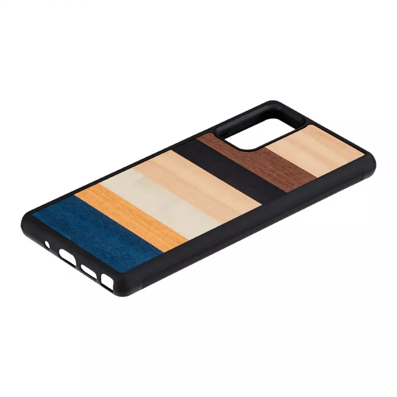 Puzdro na telefón Man and Wood pre Samsung Galaxy Note 20 — čierna