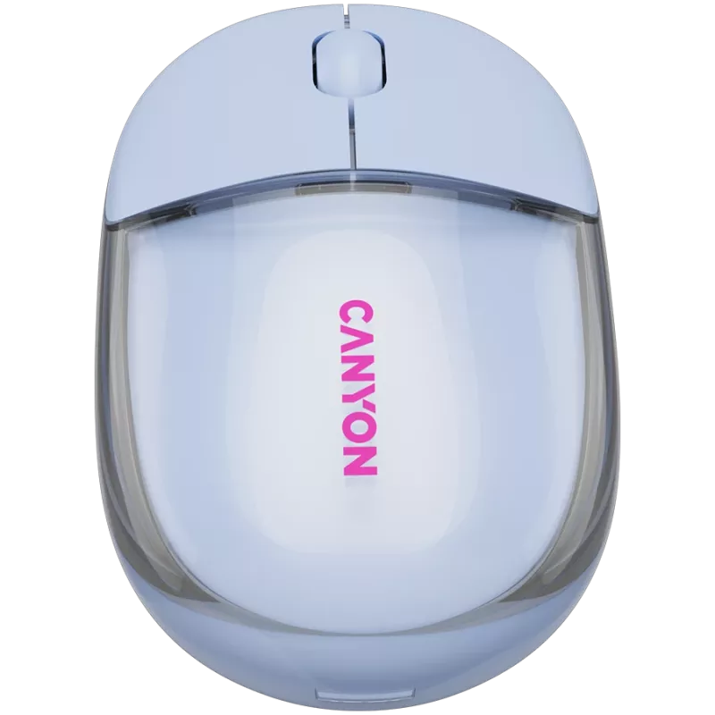 Canyon On Click 24 – 2in1 bezdrôtová optická myš Bluetooth / 2,4 GHz – 1200 dpi – batéria