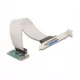 Interný paralelný adaptér DeLOCK 95275 Mini PCI Express zelený