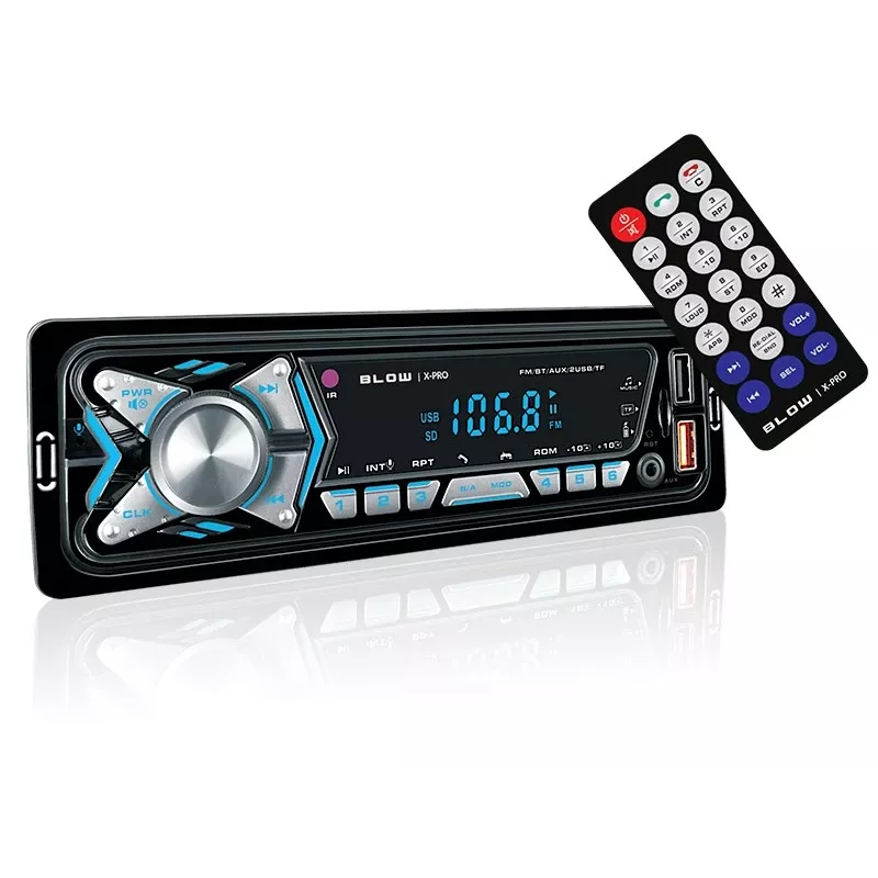 BLOW X-PRO MP3/USB/micro USB/BLUETOOTH autorádio čierna