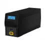 UPS ORVALDI I650 0,6 kVA (360 W) s LCD displejom a USB, 4x IEC výstupy
