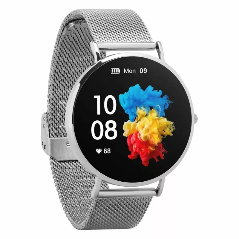 Smartwatch Garett Verona Silver Steel