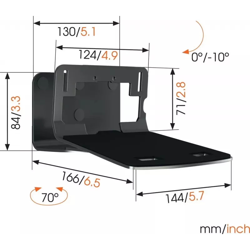 Držiak reproduktora Vogels SOUND 3205 Universal L, 15 kg